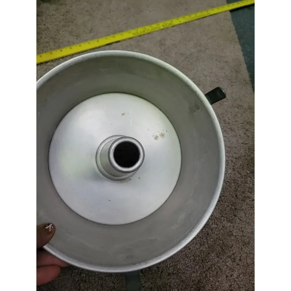 Vintage Walker Ware Footed Angel Food Pound Cake Pan